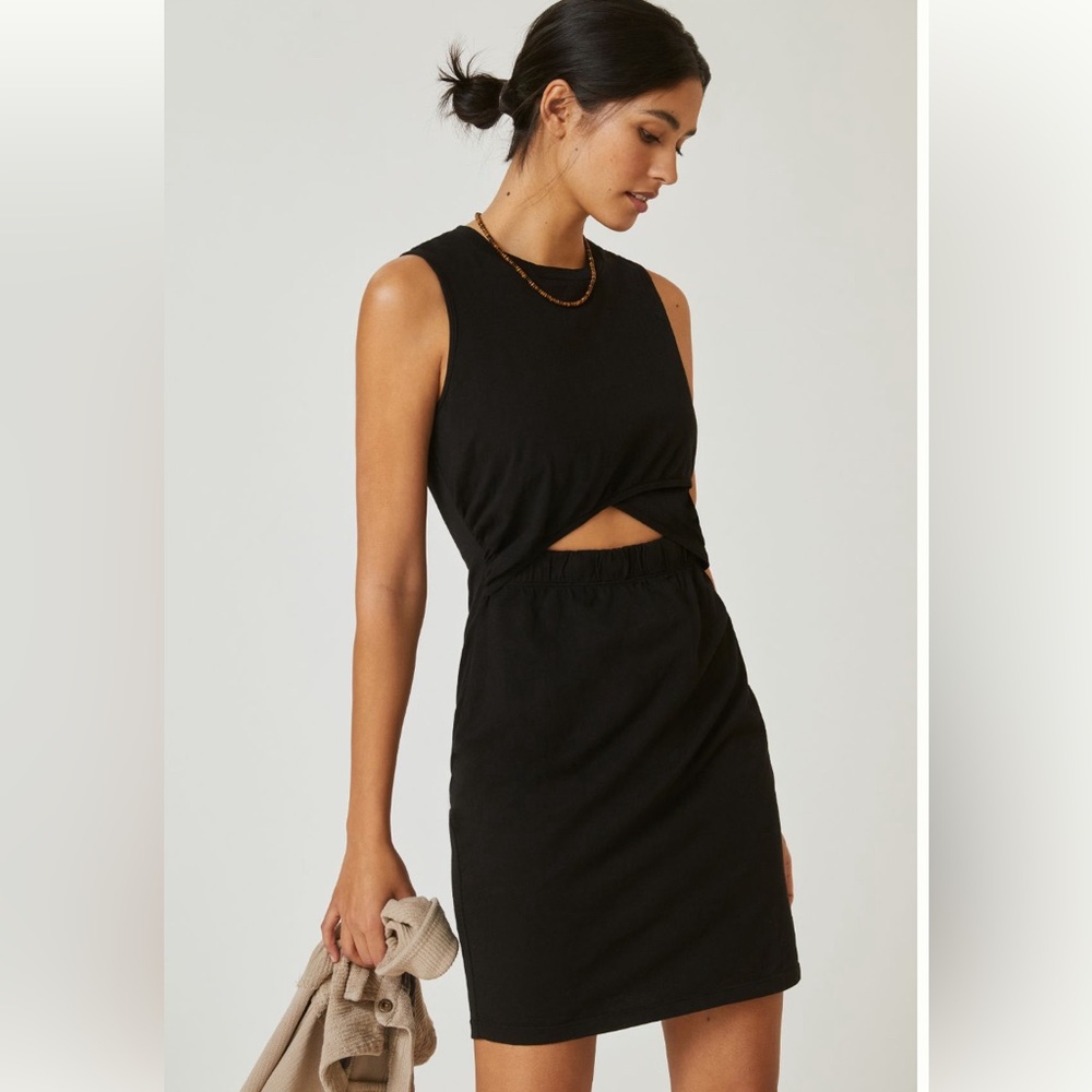 Anthropologie cutout mini dress